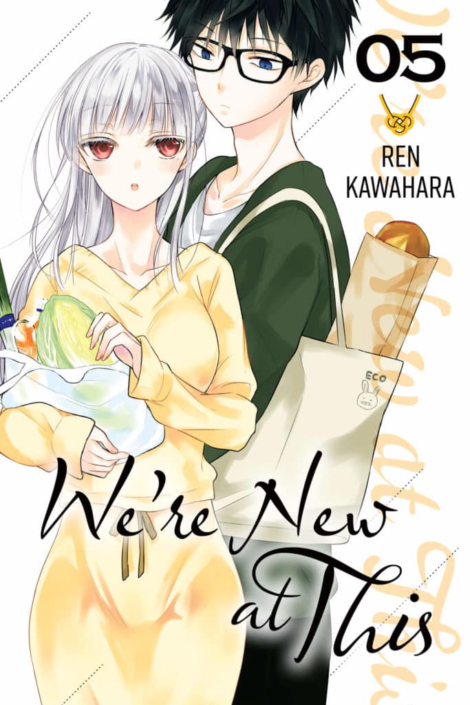 cover for We're New at This, 5