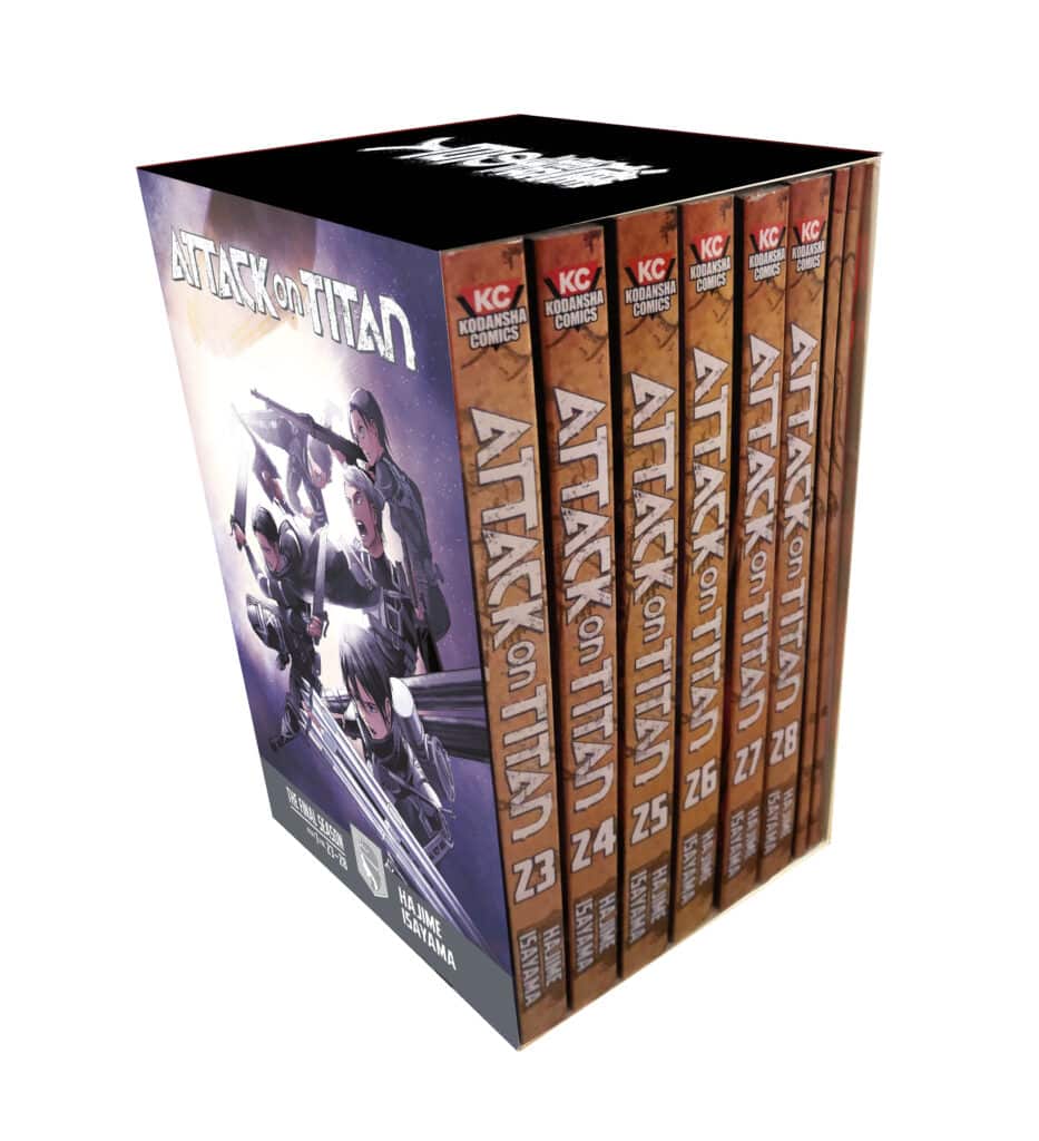 cover for Attack on Titan The Final Season Manga Box Set, Part 1