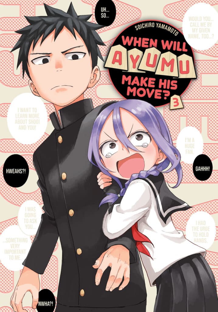 cover for When Will Ayumu Make His Move?, 3
